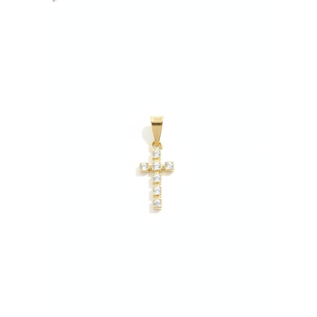 Pingente cruz zirconia Pingente cruz zirconia
